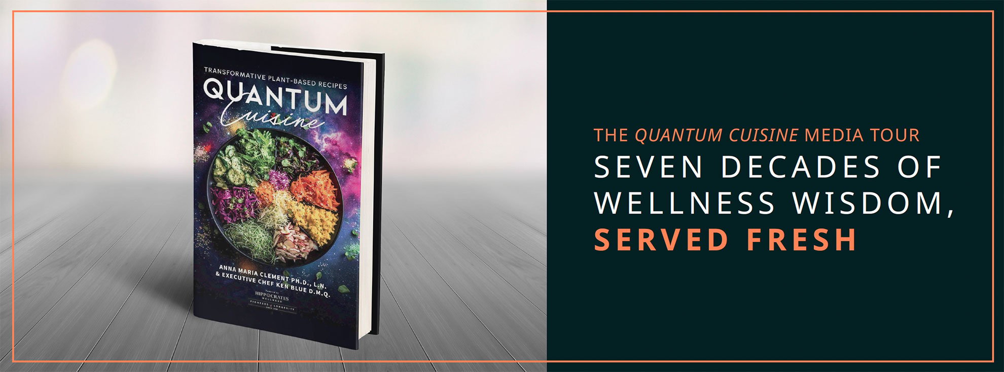 Quantum Cuisine by Anna Marie Clement cover Quantum Cuisine by Anna Marie Clement cover